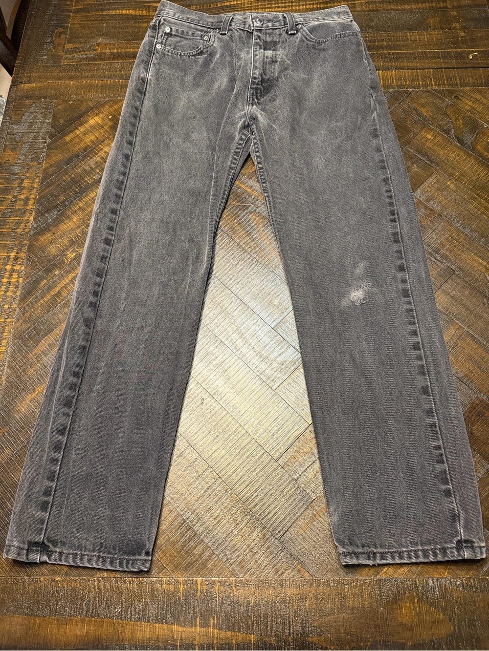 Levi's Gray Straight-Leg Men's Jeans